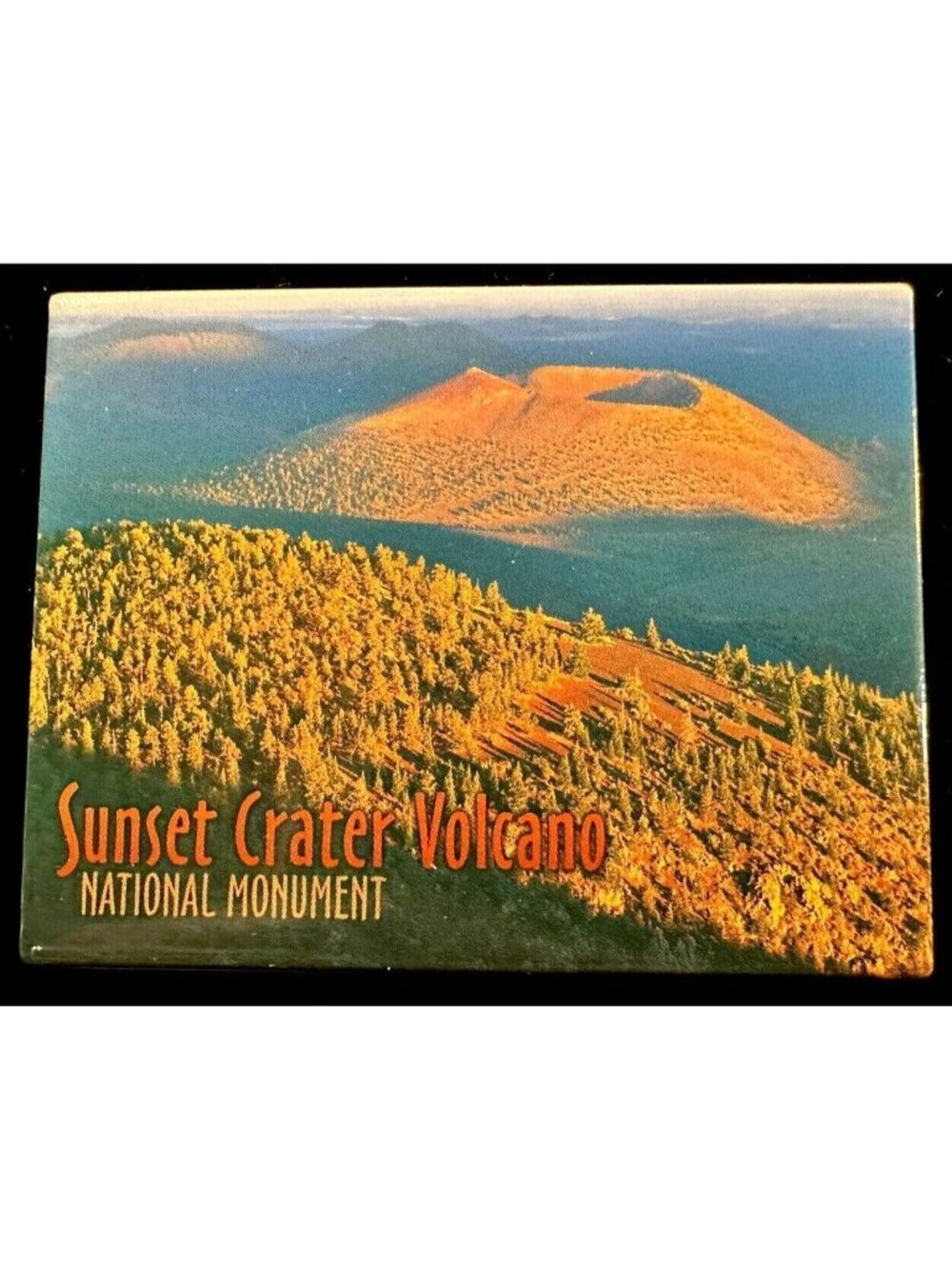 Sunset Crater Volcano National Monument Arizona 3" x 2.25" Magnet EUC